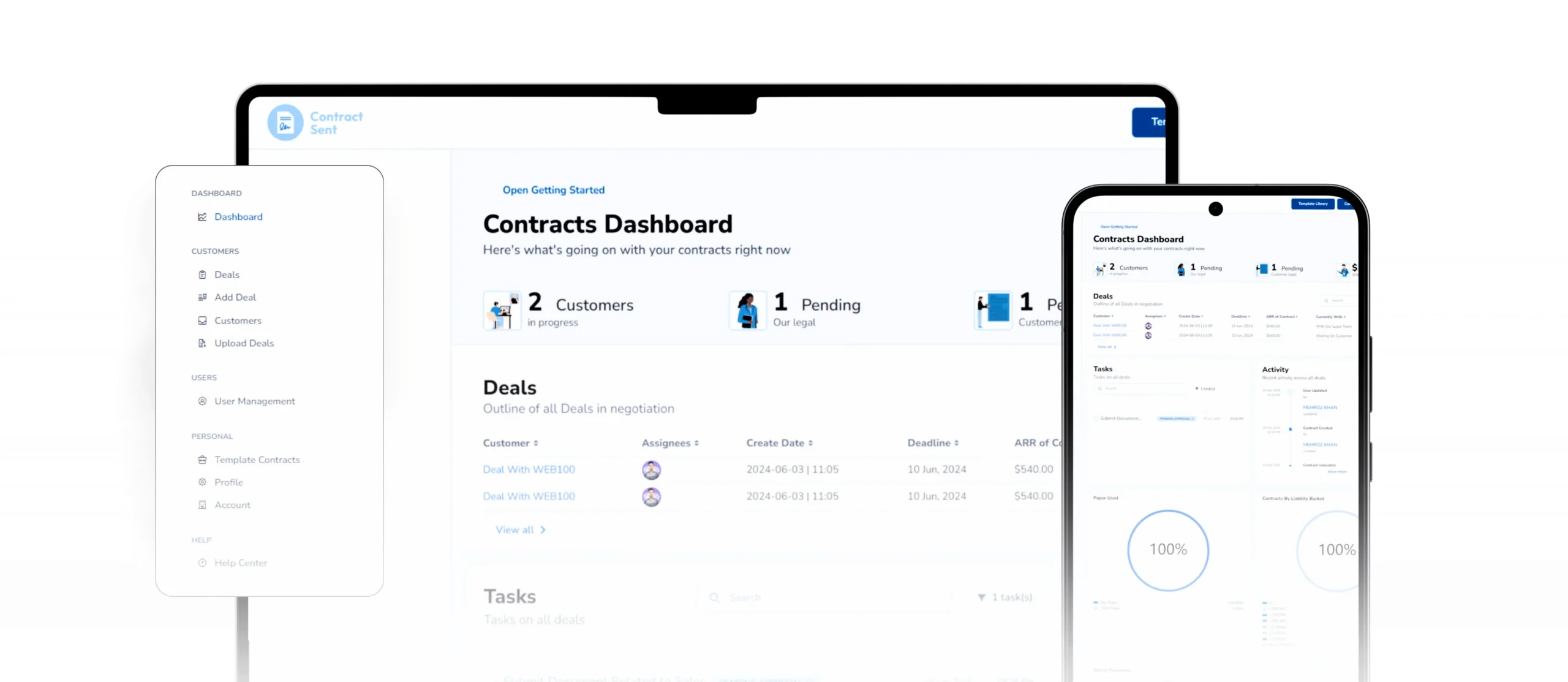 AI contract management for small business