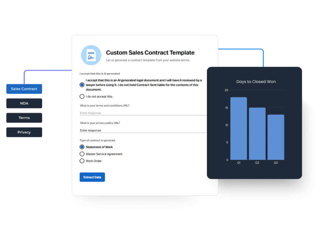 AI contract generation tool